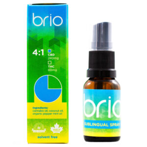 BRIO 18:1 CBD/THC Sublingual Spray
