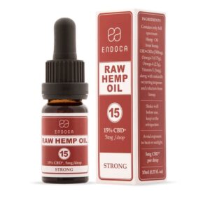 Buy CBD Oil Raw (Endoca) 15% ~1500mg 10ml