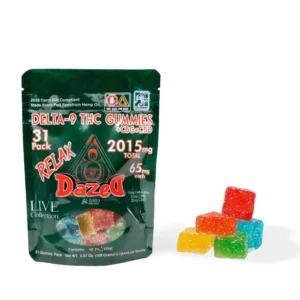 DazeD8 LIVE 65mg Delta-9 THC Gummies