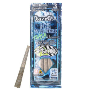 DazedA THC-A Diamonds Icewalkerz Single Pre-Roll 0.75g