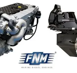 FNM – NEW FNM 42HPEP-350 350hp Marine Diesel Engine & Mercruiser Bravo 3 Sterndrive Package