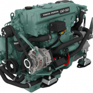 Volvo Penta D2-50 + Gearbox (HS25A) Marine Diesel Inboard Engine