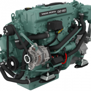 Volvo Penta D2-60 + Gearbox (HS25A) Marine Diesel Inboard Engine