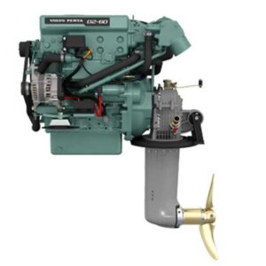Volvo Penta D2-60 + Saildrive 150S Marine Diesel Inboard Engine