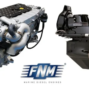 FNM – NEW FNM 42HPEP-300 300hp Marine Diesel Engine & Mercruiser Bravo 3 Sterndrive Package