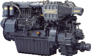 Yanmar 6CX-ETE Marine Inboard Diesel Engine 375HP