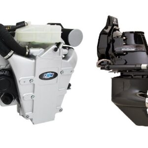 NEW FNM 20HPEP-180 180hp Marine Diesel Engine & Sterndrive Adaptor