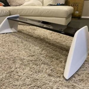 Mitsubishi Lancer Evo 8 / 9 Style Rear Wing / Spoiler (Plastic – 3 Piece)