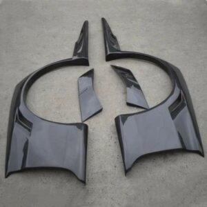 For Lancer Evolution EVO 8 9 VTX Cyber style Carbon Fiber Rear Over Fender