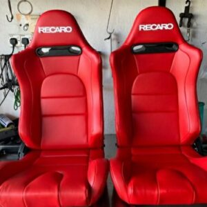 Original Front Leather Recaro Seats For Mitsubishi Lancer Evo X
