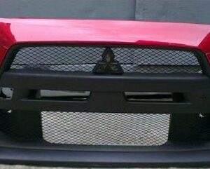 Mitsubishi Evo X/ Ralliart Style Front Carbon Fiber Bumper With air ducts fog delete kit