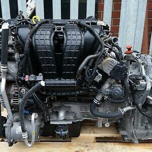 MITSUBISHI OUTLANDER 2.4 MIVEC 4B12 ENGINE WITH TRANSMISSION GEARBOX ATTACHED