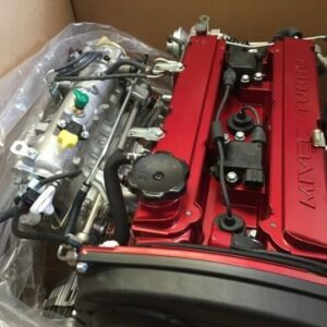 Lancer Evo IX Crated engine assembly with transmission gearbox and ECU attached (1000A760)