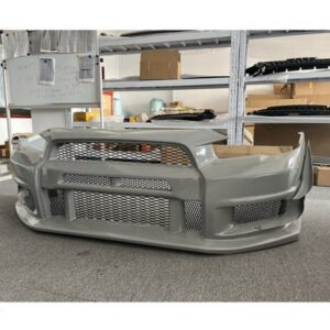 Front Bumper For 2009-2016 MITSUBISHI Lancer Varis Front Bumper with Canards