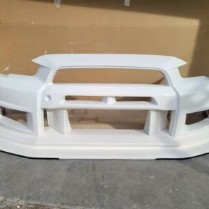 Lancer Evo X Spec VRS1.R Front Bumper (V1 Front Bumper/ Widebody Race Diffuser)