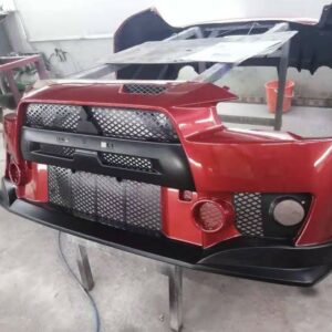 Original FQ400 LANCER EVO X/LANCER EX FRONT BUMPER WITH BUMPER LIP OEM