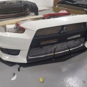 Lancer Evo X/Inspira Front bumper with bumper lip,Rear bumper a d side skirt

front bumper : 800
rear bumper.  : 650
side skirt.       : 250