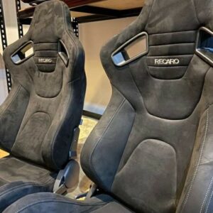 Front Recaro Alcantara Seats For Lancer Evo/Ralliart/GTE/GLX/Ex..
