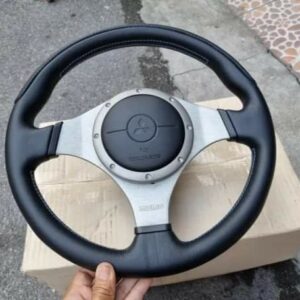 RARE MITSUBISHI LANCER EVO 7 8 9 OEM STEERING WHEEL