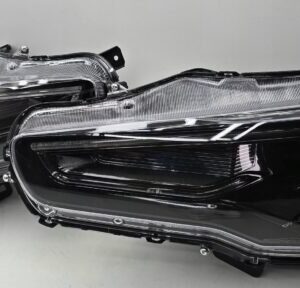 MITSUBISHI LANCER EVO X VLAND PROJECTOR LED (LED) MULTI BEAM HEADLIGHTS And MITSUBISHI LANCER EVO X 2008-2017 Taillights LED (LED) SMOKED BLACK Turn Signals