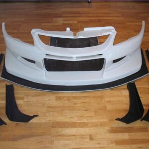 Mitsubishi Lancer evo VII front bumper with front bumper kit(splitter)